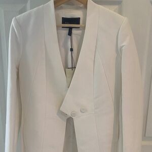 Brand New With Tags BCBG White Blazer